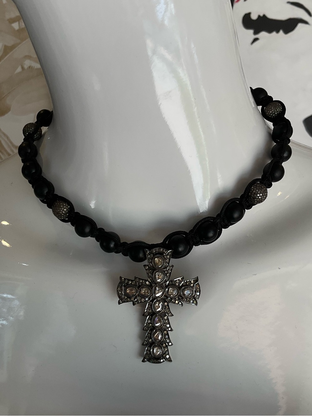 Rough Cut Diamond Necklace